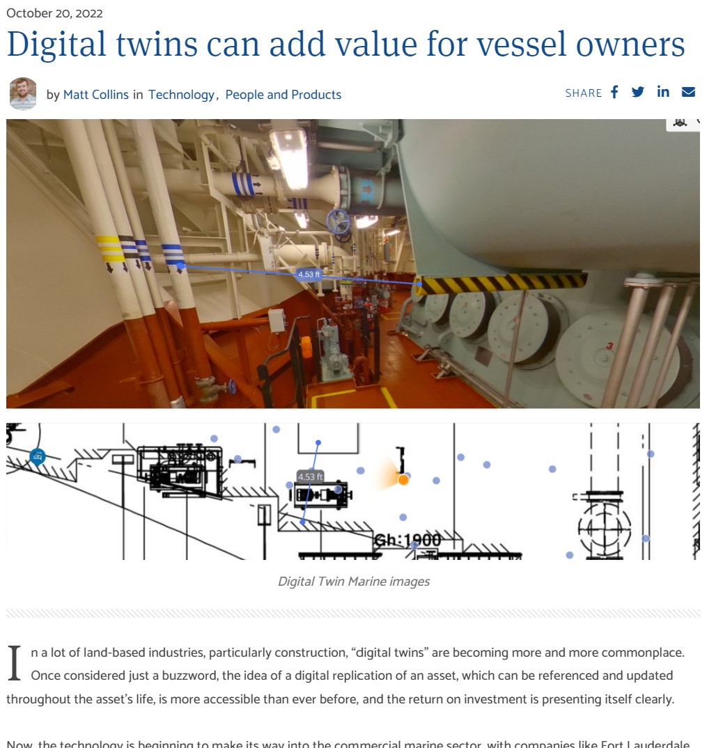 Screen Shot from WorkBoat Magazine Article
